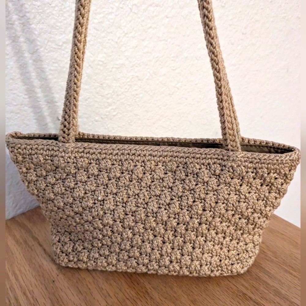 Saks Hand Crochet Shoulder Bag